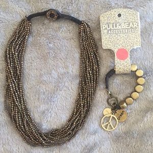 Necklace and bracelet